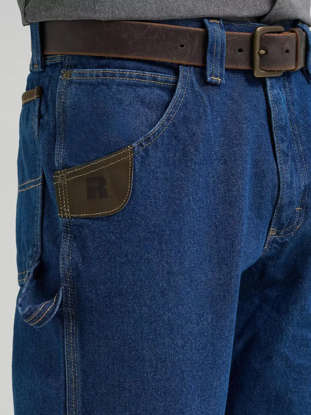 WRANGLER RIGGS WORKWEAR WORK HORSE JEAN - RELAXED FIT IN ANTIQUE INDIGO