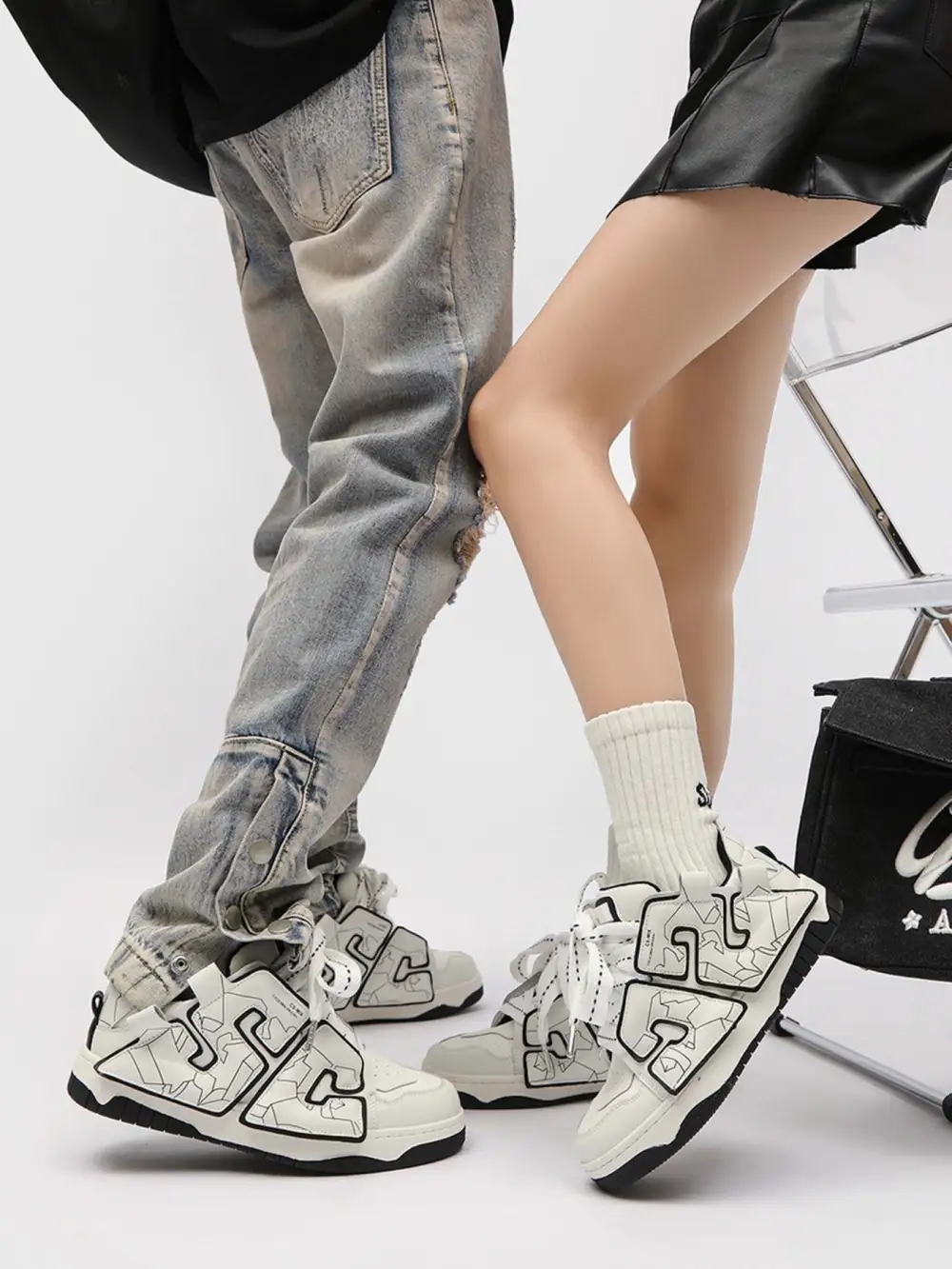 Hip-hop Versatile Couple Board Shoes