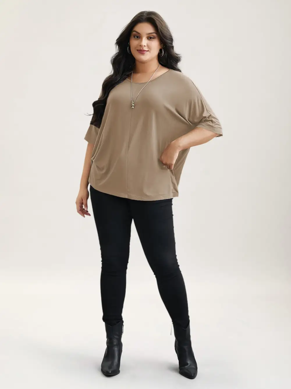 Supersoft Round Neck Plain T-Shirt