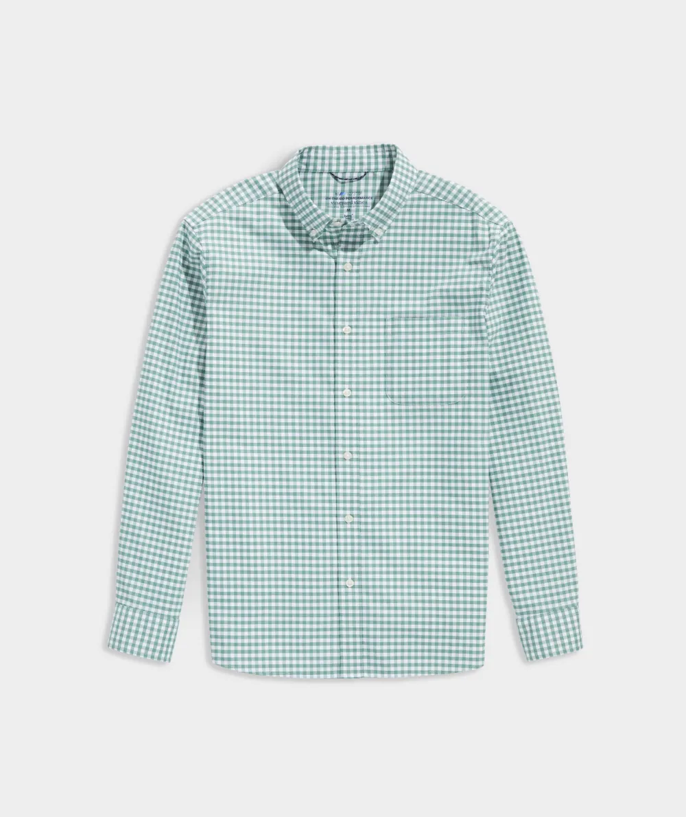 On-The-Go brrr° Gingham Shirt
