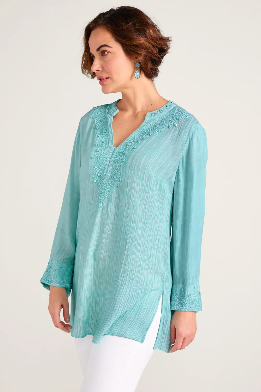 Benedetta Gauze Tunic