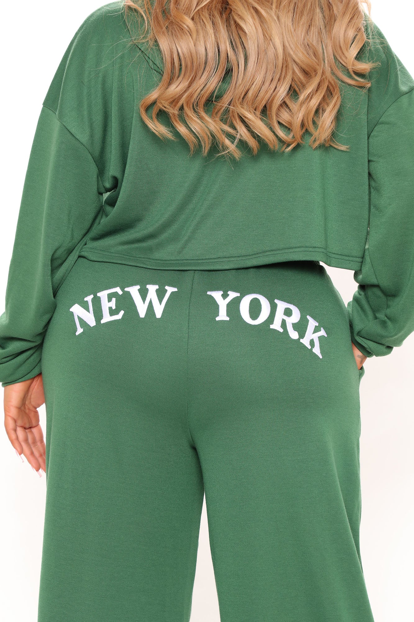Having It My Way Pant Set - Hunter