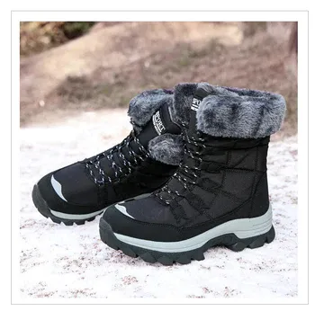 EVERYDAY FAUX FUR TRIM WATERPROOF WOMEN'S BOOTIE