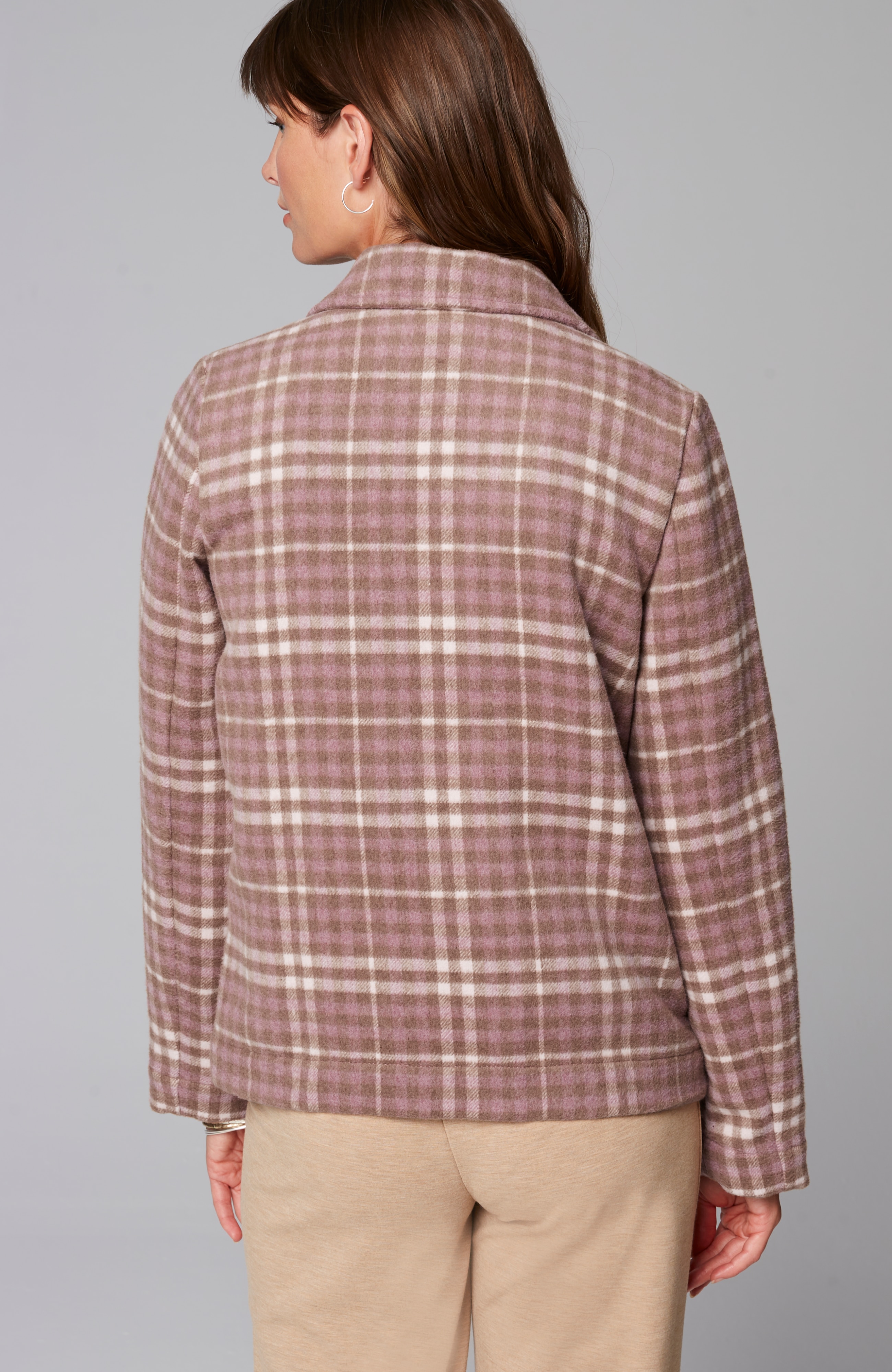 Wearever Double-Face Plaid Jacket