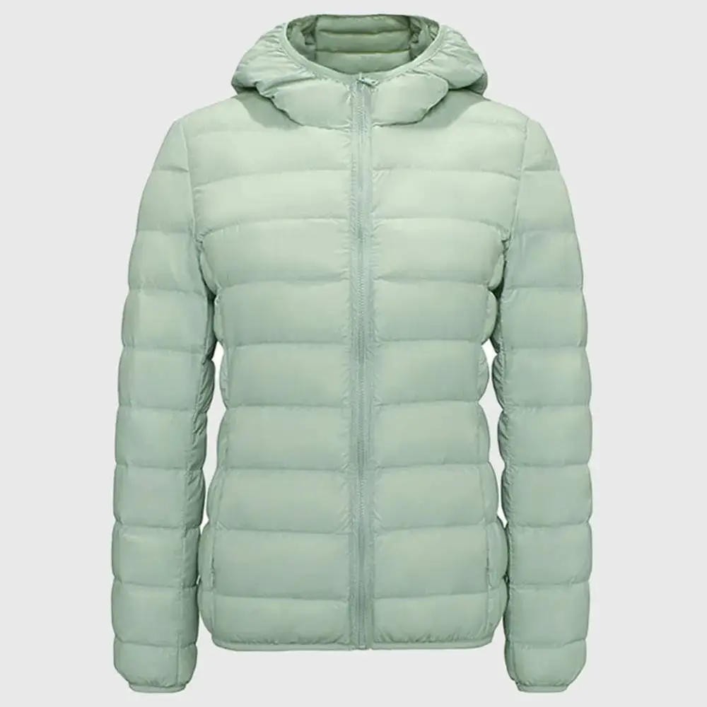 Oversized Down Packable Down Hooded Jacket