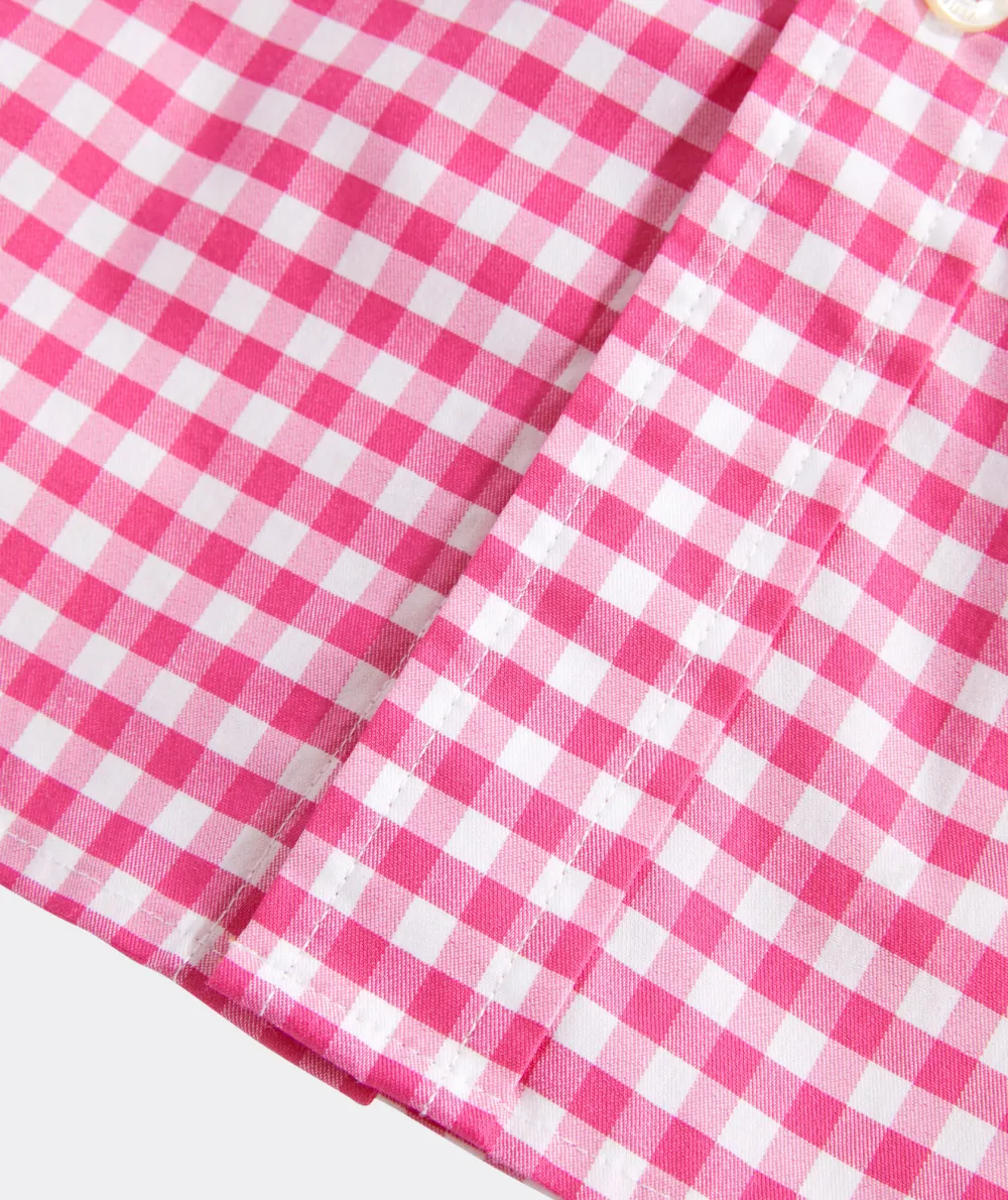 On-The-Go brrr° Gingham Shirt