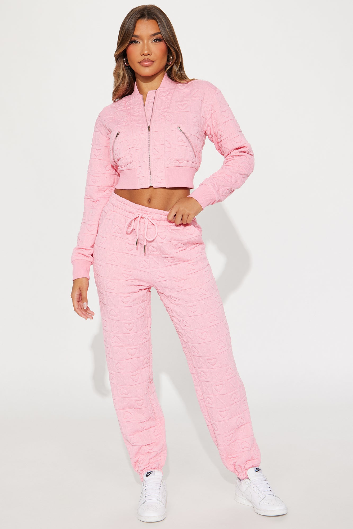 Born This Way Jogger Set - Pink