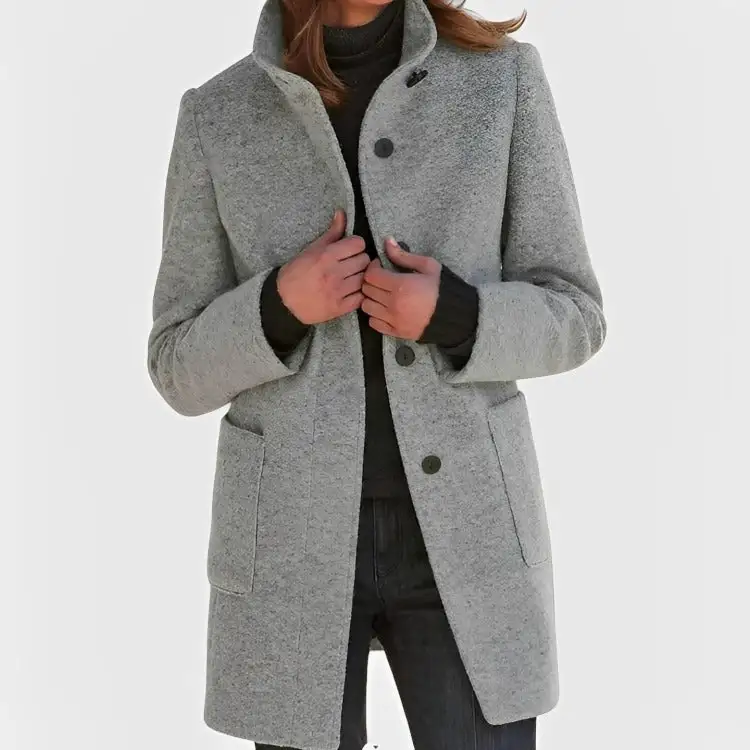Marisse | Classic Wool Blend Coat