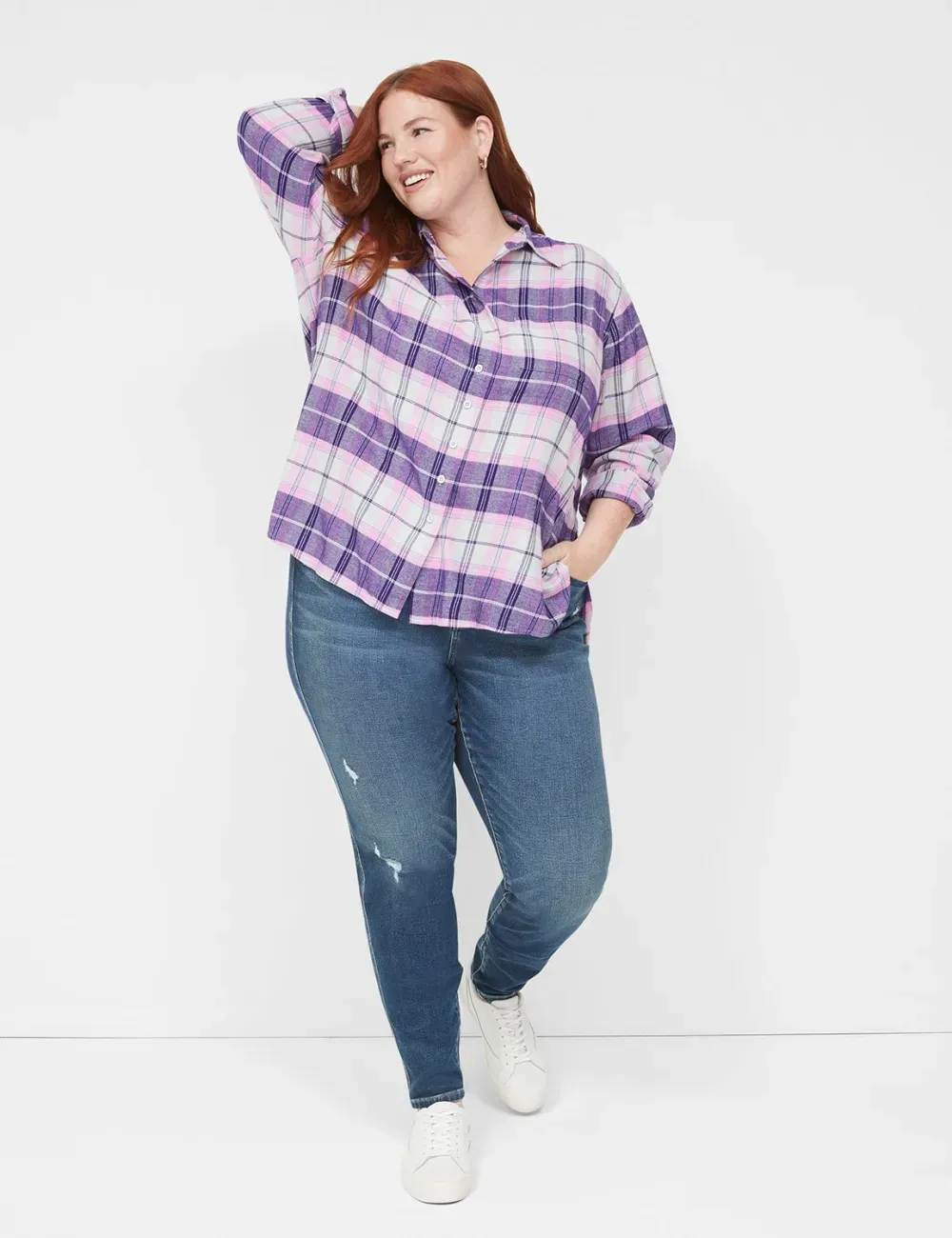 Curvy Fit High-Rise Skinny Jeans