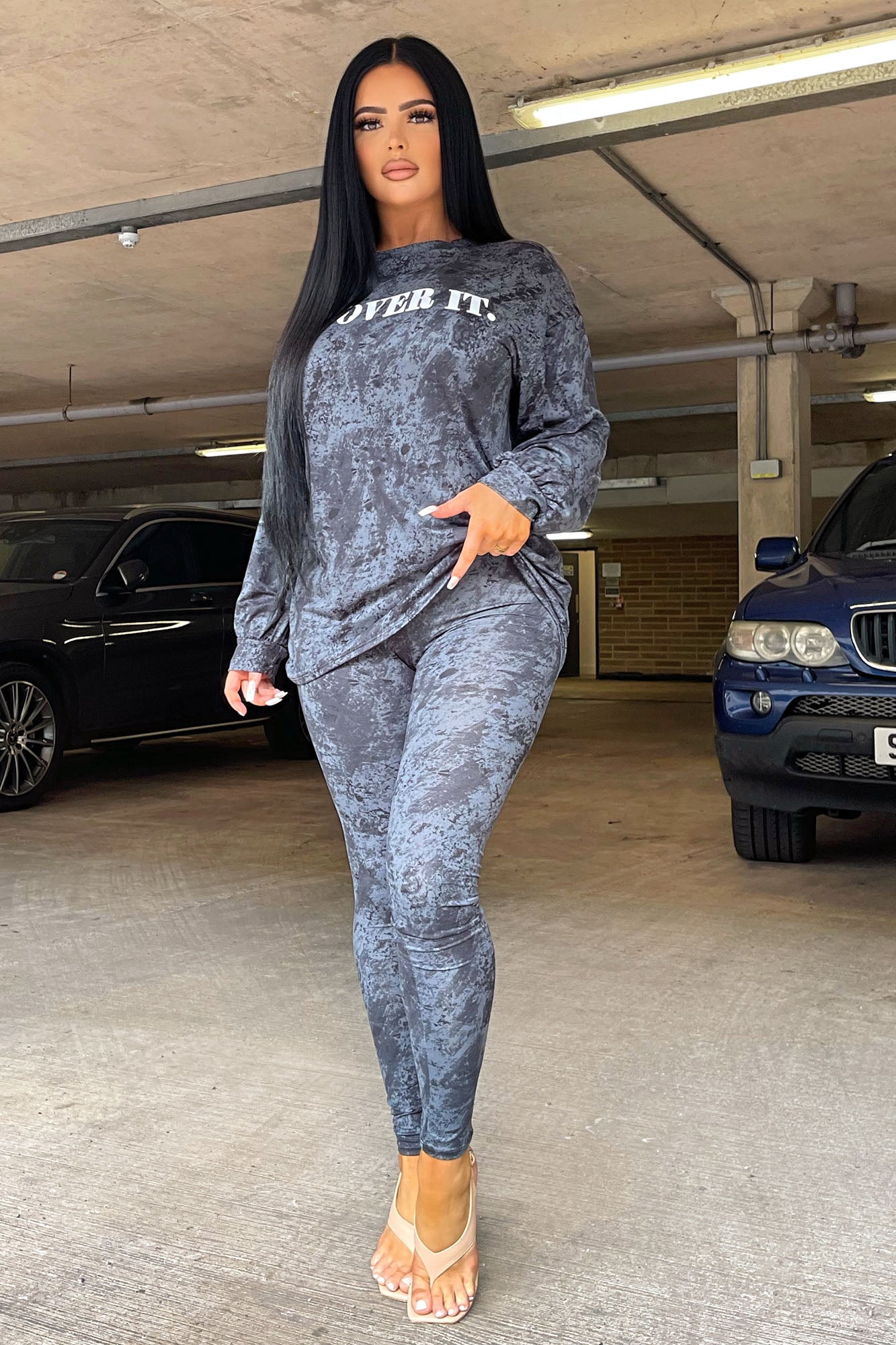 Chillin Legging Set - Black