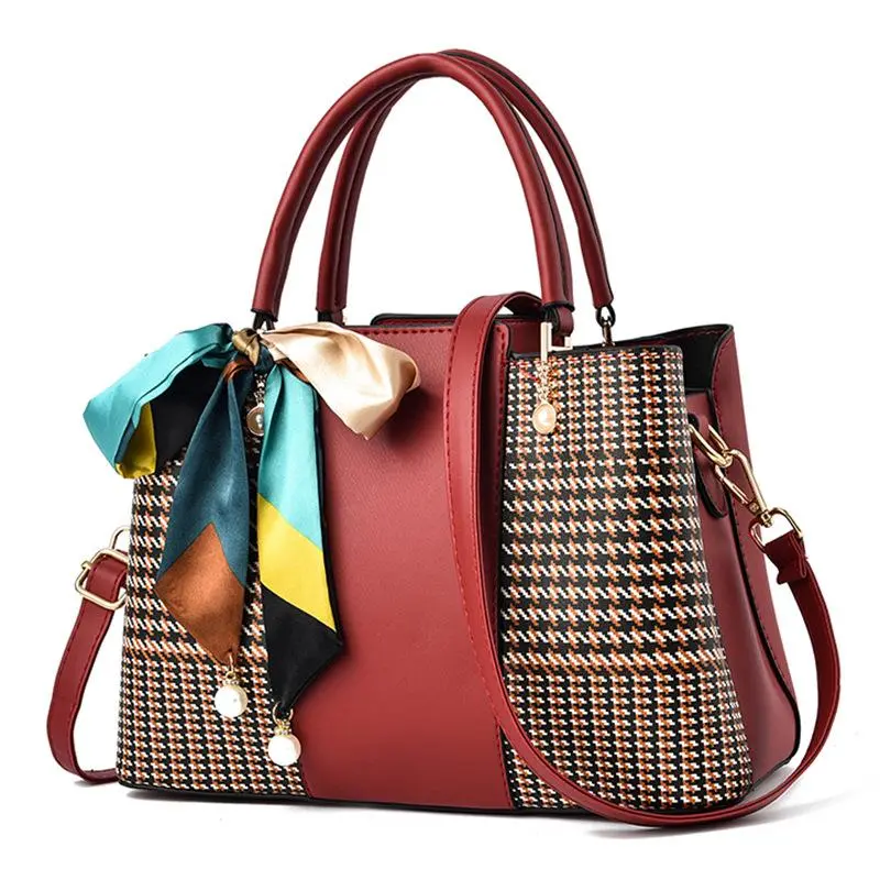 Stitching Fashion Large-capacity Bag