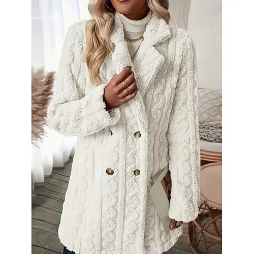 Women's Fleece Jacket Casual Jacket Hoodie Jacket Comfortable Breathable Zipper Pocket Casual Solid Color Vacation Street Casual Daily Wear Zipper Regular Hooded Regular Fit Long Sleeve Outerwear