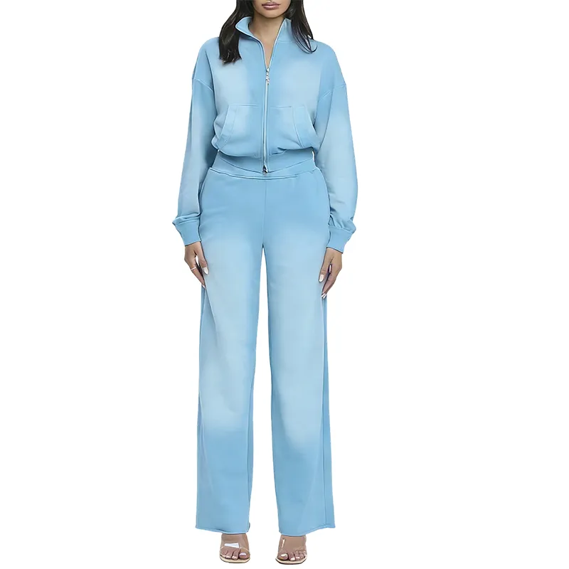 Women's Gradient Casual Two-Piece Set