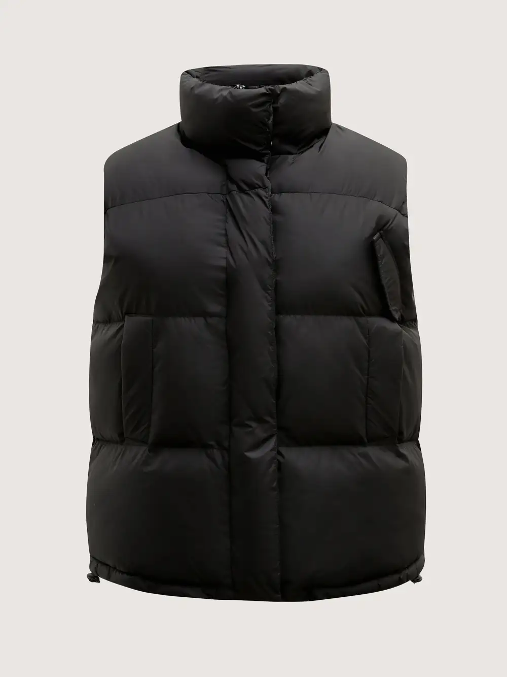 Puffer Zipper Front Quilted Vest
