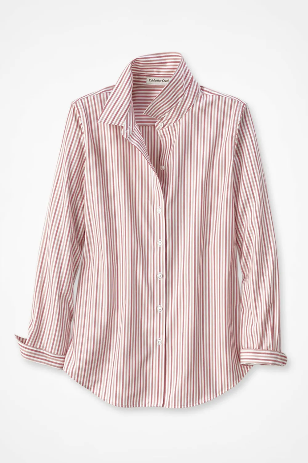 Twin Stripe No-Iron Long-Sleeve Shirt