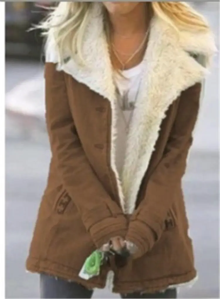[CLEARANCE SALE]Fashion  thick warm cotton padded jacket coat