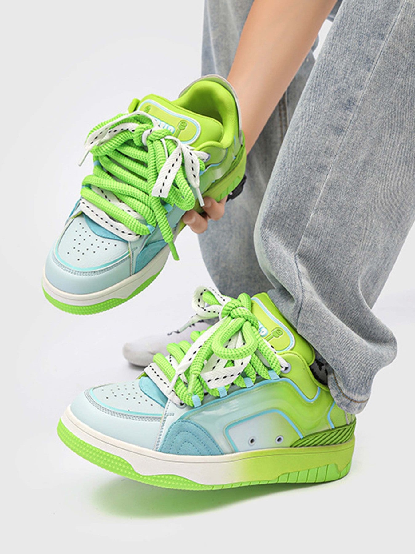 Hip-hop Personality Skateboard Shoes - 1837