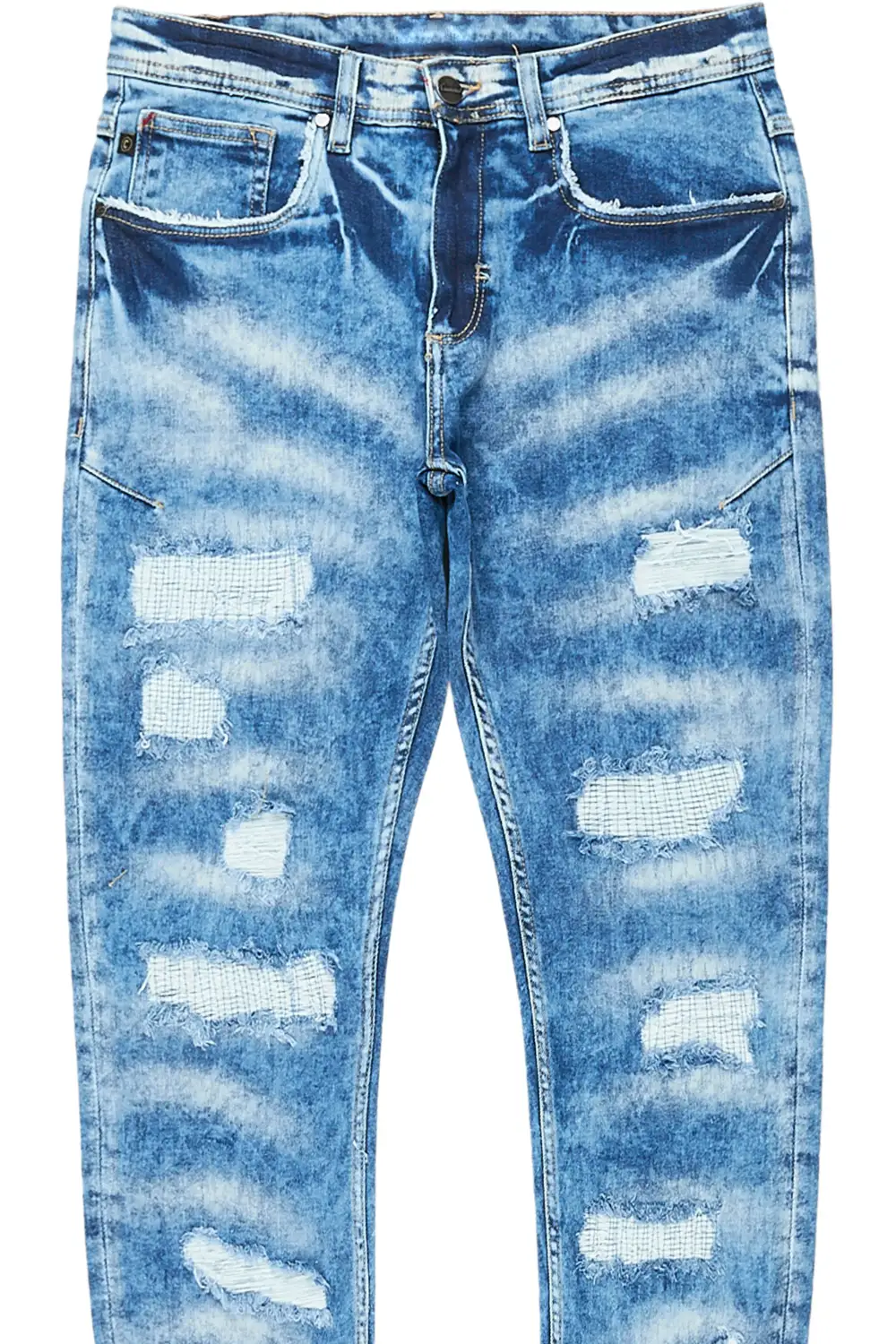 Kabir Blue Slim Fit Jean