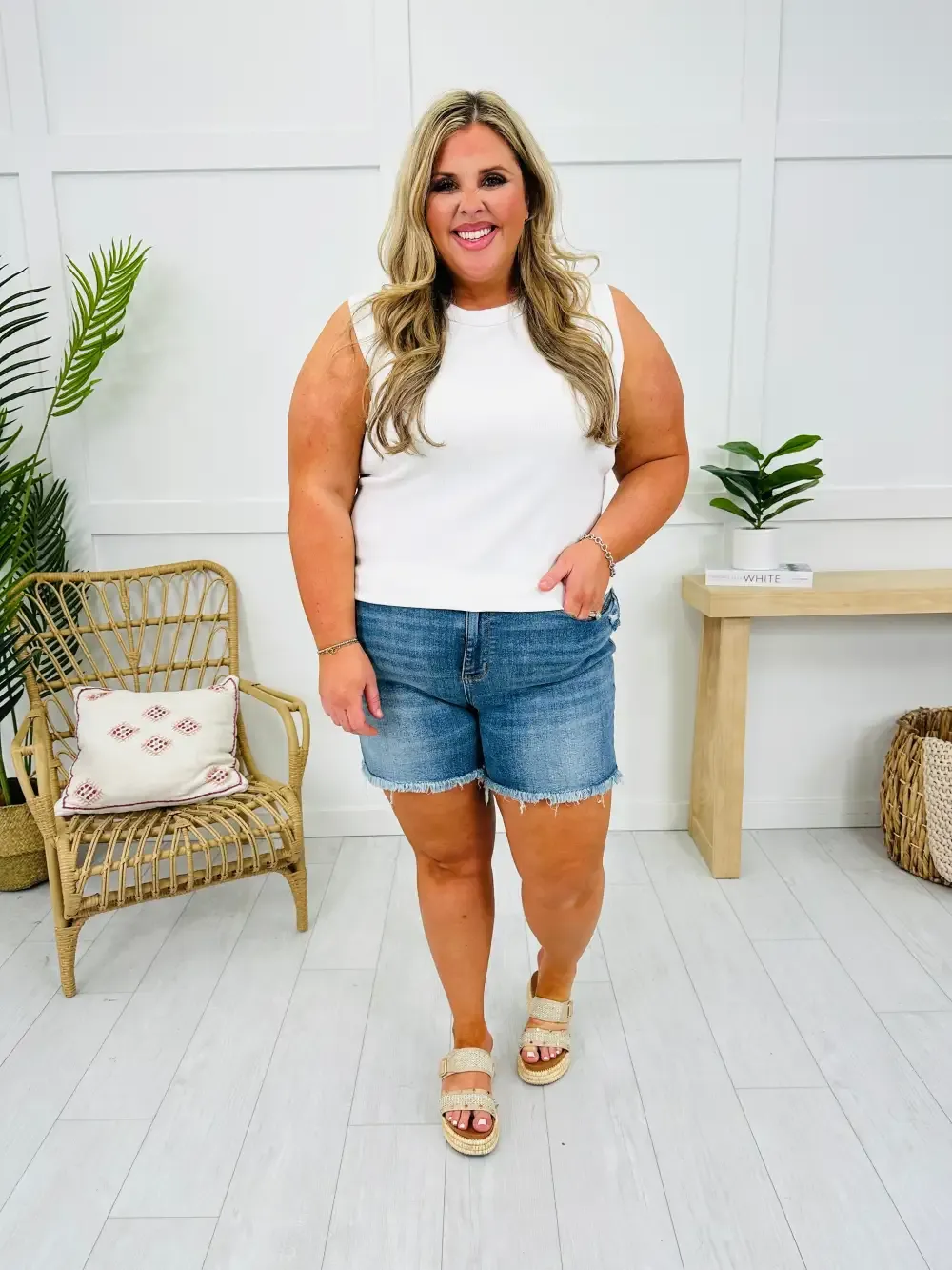 Judy Blue Simply Summer Shorts