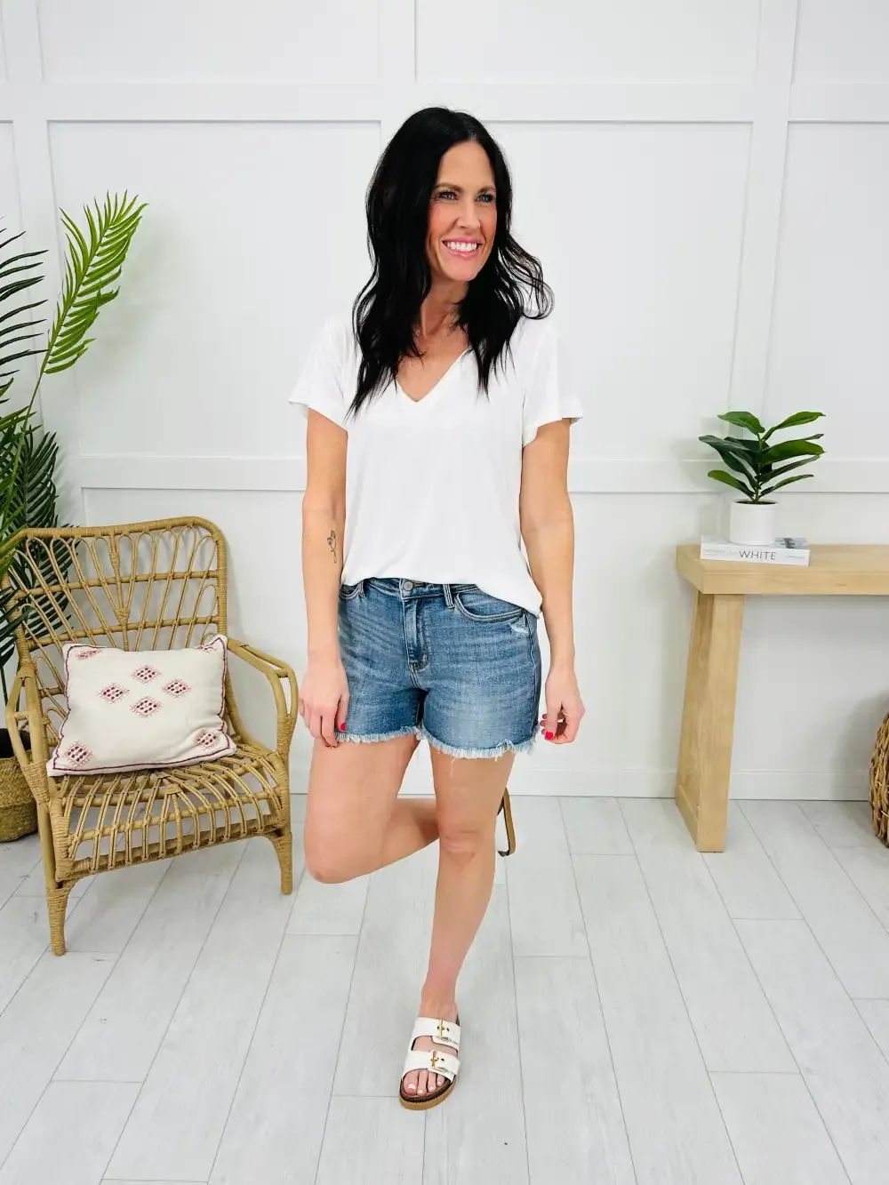 Judy Blue Simply Summer Shorts