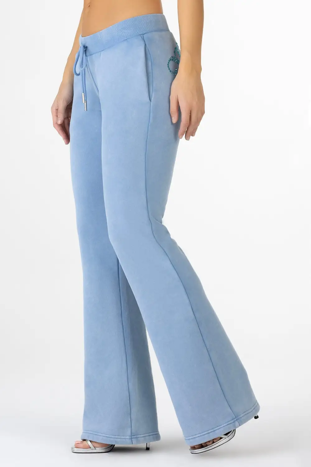 Loves It Rhinestone Sweatpants