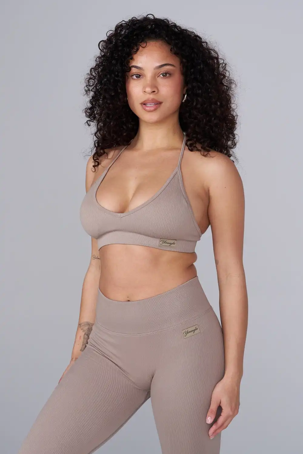 W343 Ribbed Seamless bra