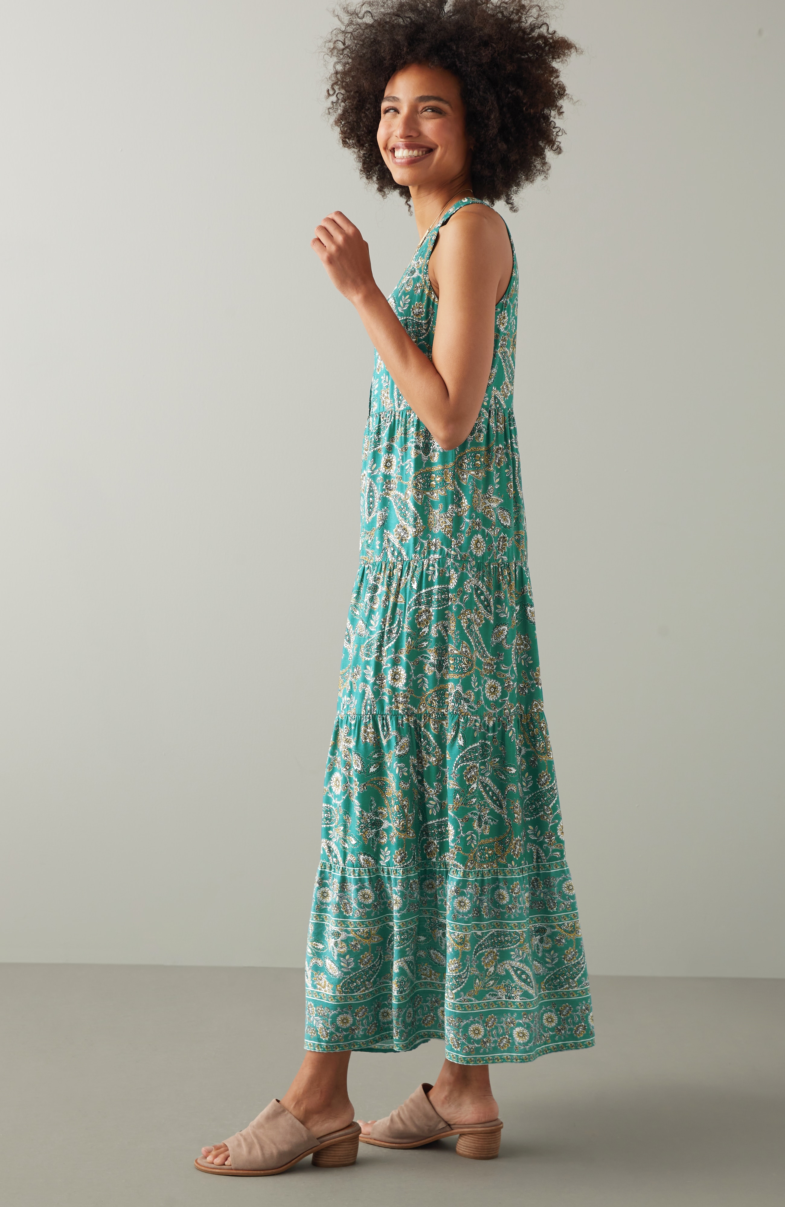Tiered Maxi Dress