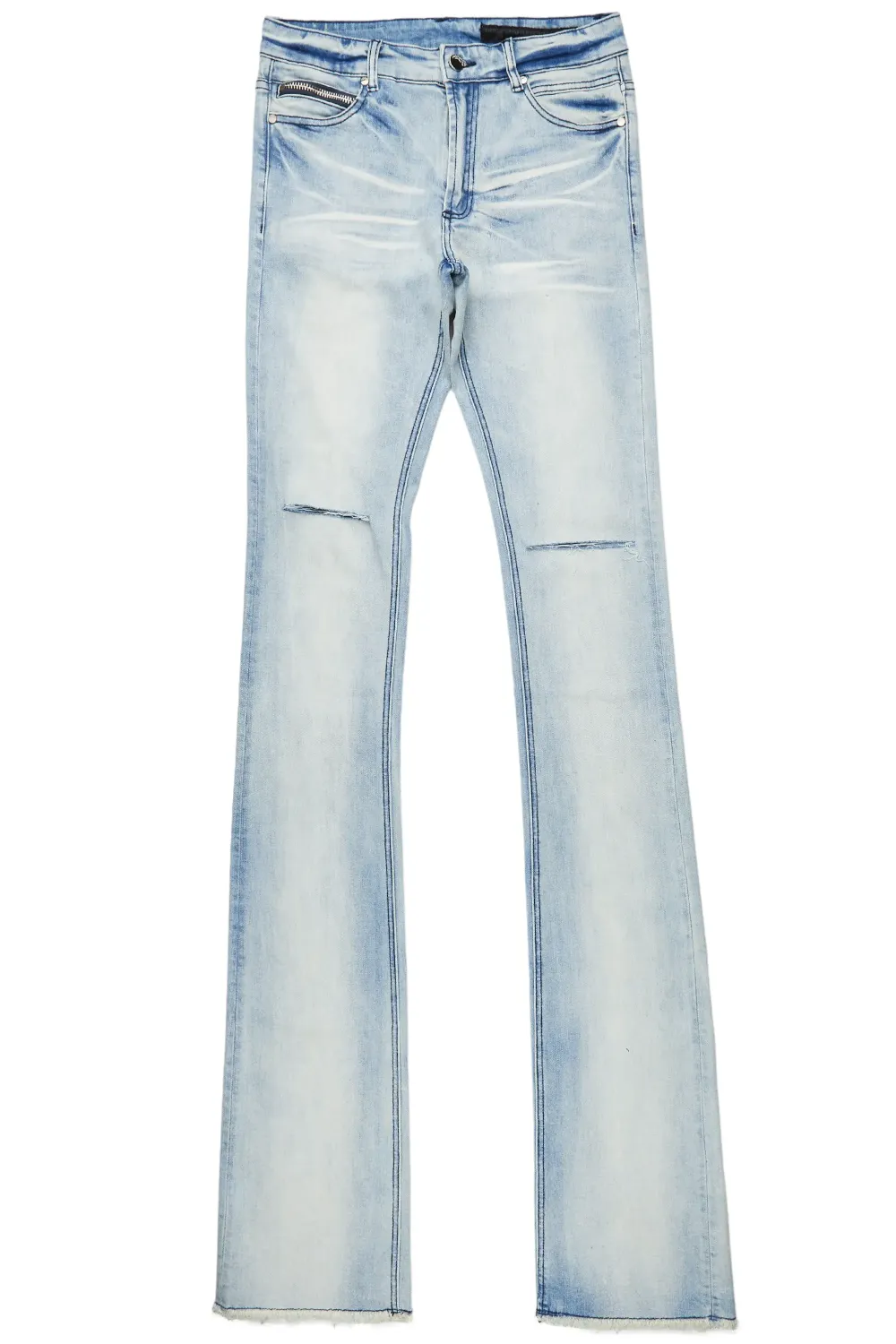 Josiah Blue Super Stacked Flare Jean