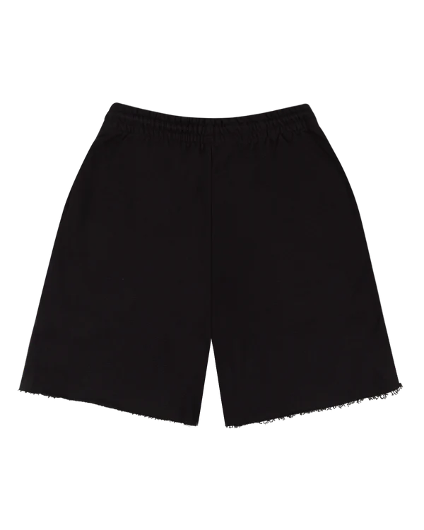 Denim University Sweat Shorts Black