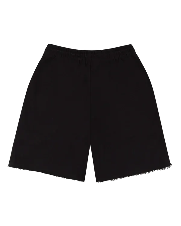 Denim University Sweat Shorts Black