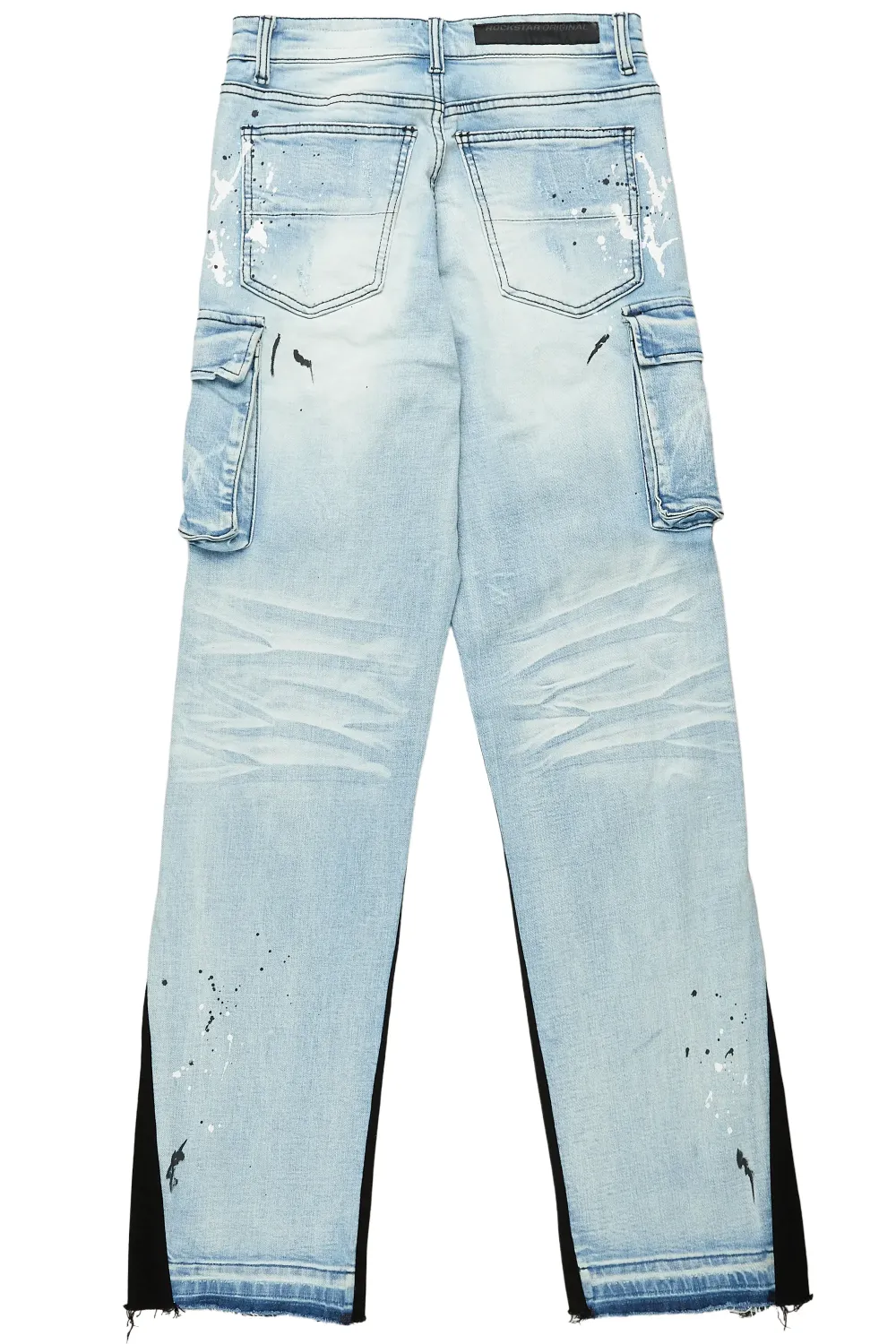Dubaku Blue Baggy Fit Jean