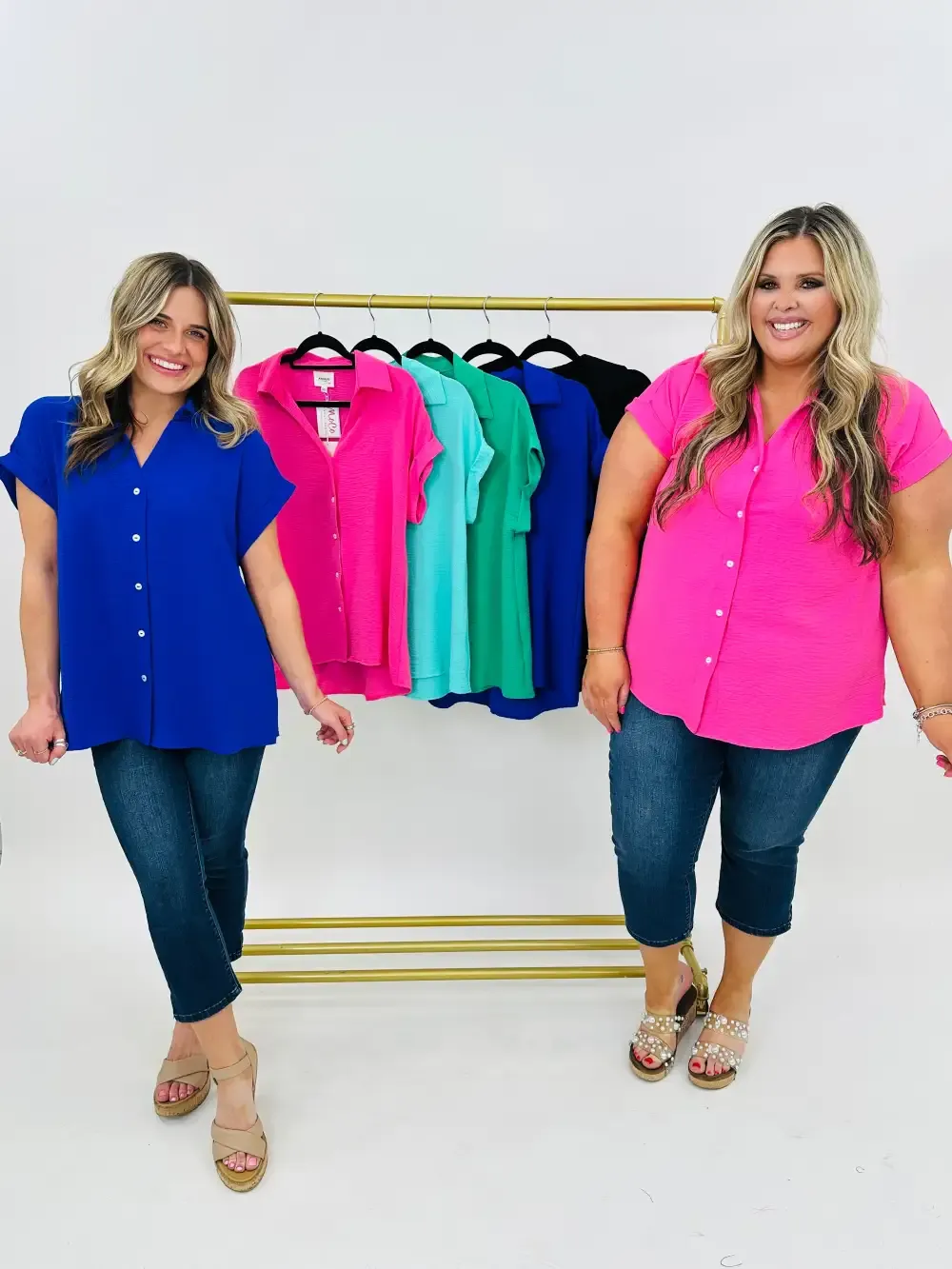 The Effortless Essential Top- Multiple Colors!