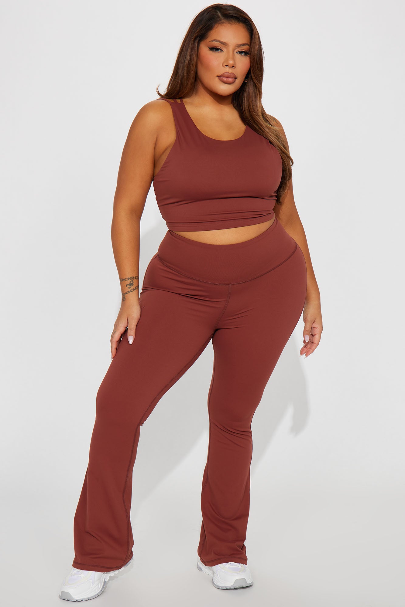 Workout Partner Active Set - Brown