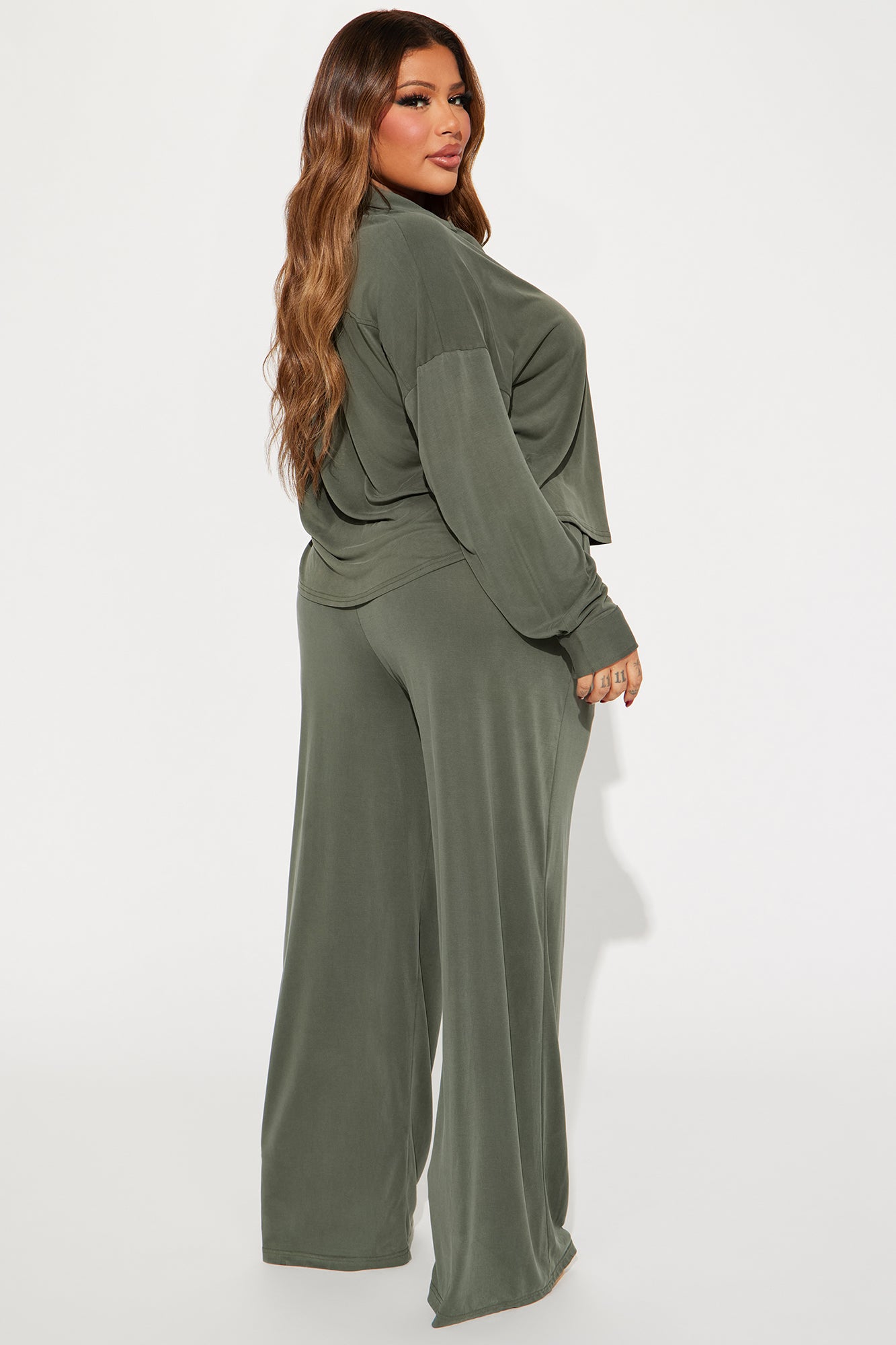 Taylor Super Soft Pant Set - Olive