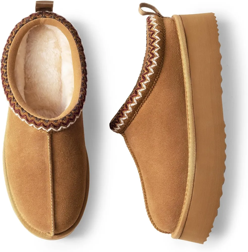 Women's Platform Slip-on Slippers