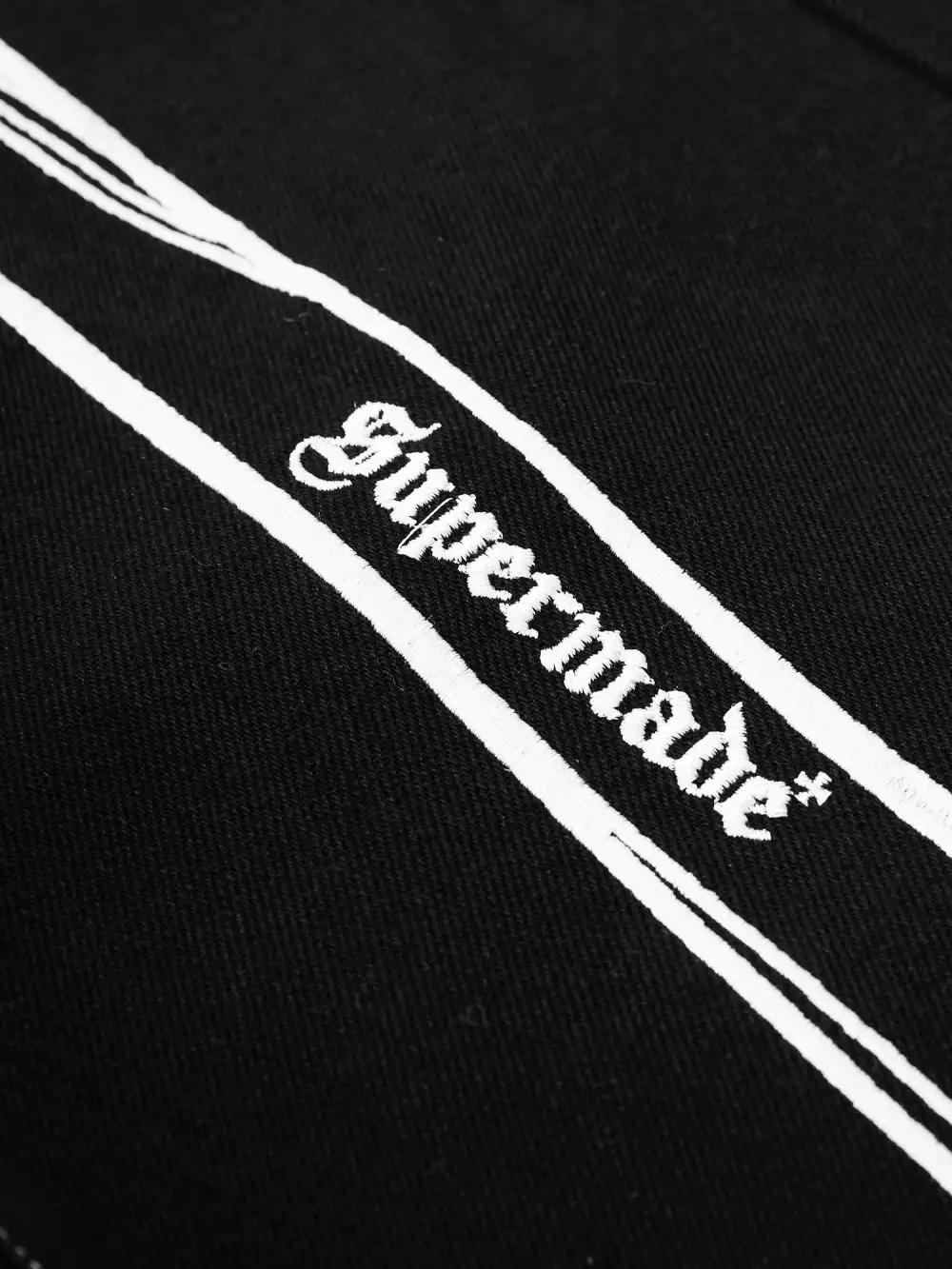 Hip Hop Bones Embroidered Jeans - 1859