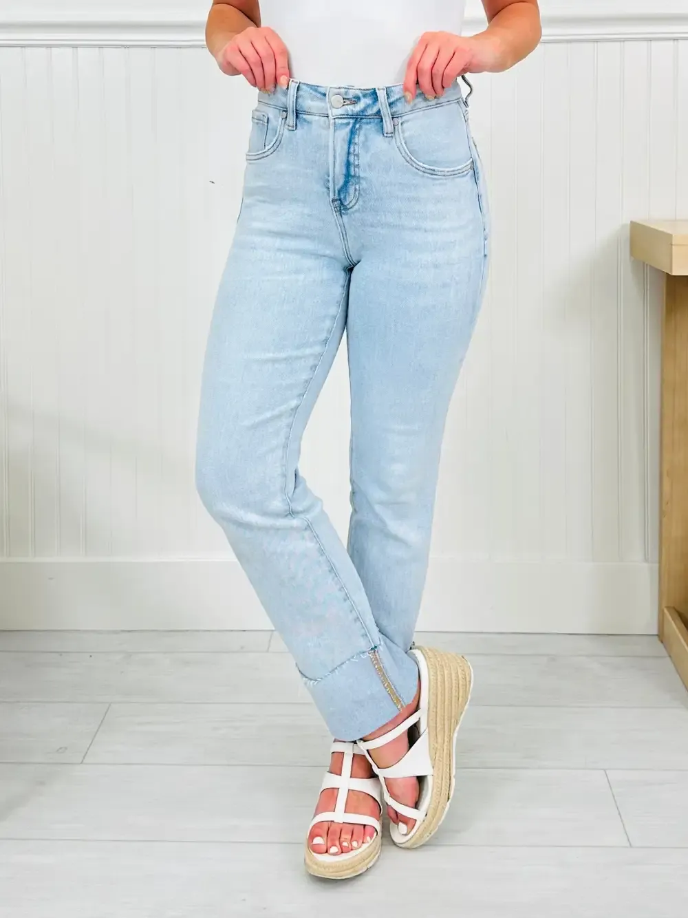 MOCO Exclusive Not Your Mother's Tummy Control Mom Jeans