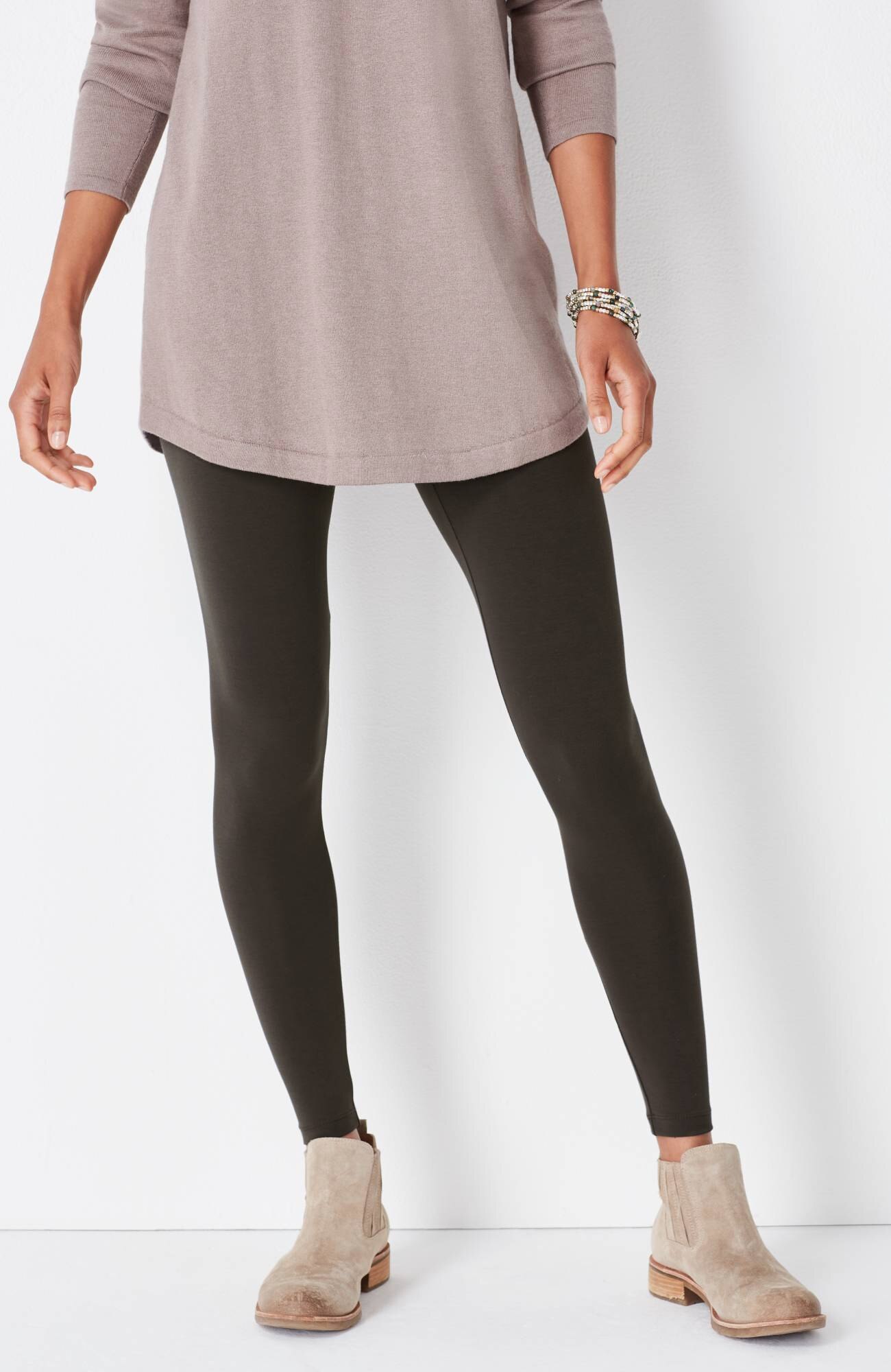 pima ankle-length leggings