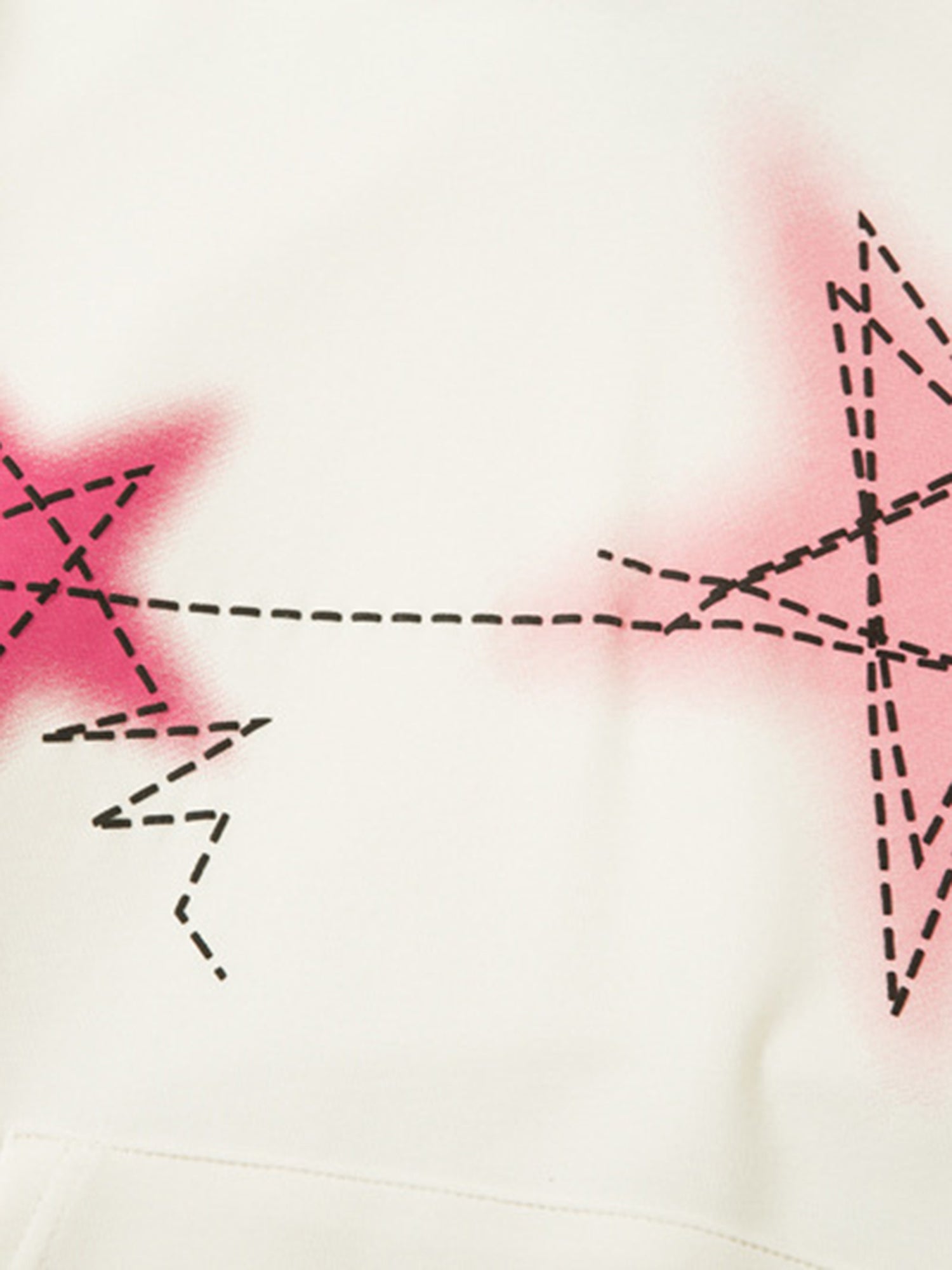 Graffiti Five-pointed Star Hoodie