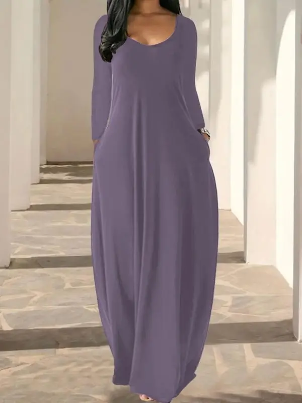 Women’s Leopard Print Long Sleeve Nightgown