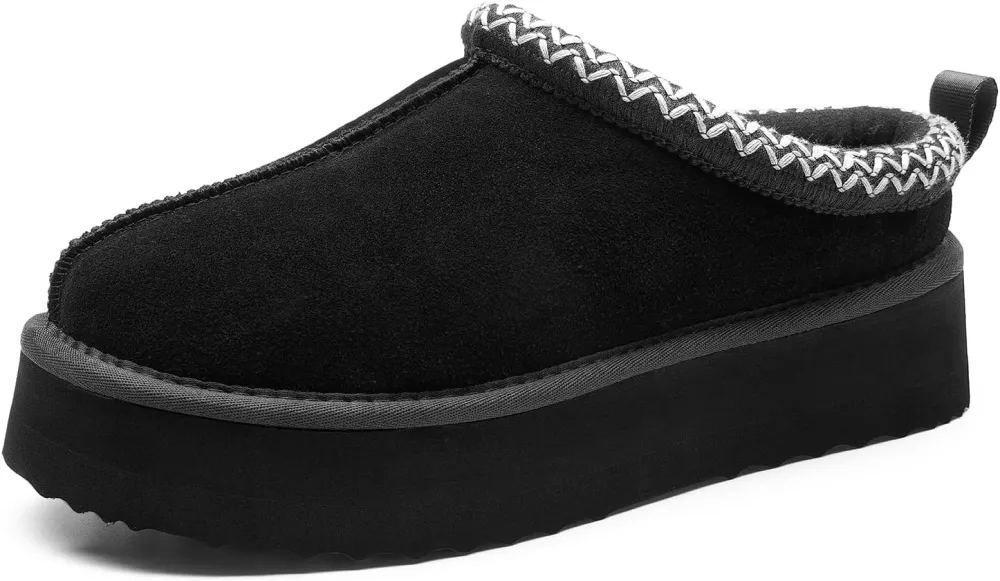 Women's Platform Slip-on Slippers