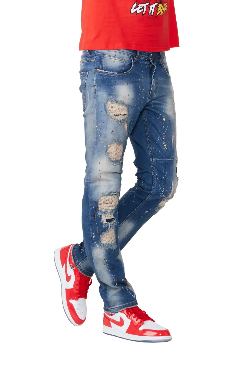Raine Blue 5 Pocket Jean