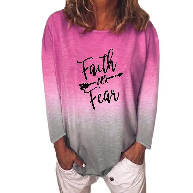 Autumn Round Collar Long Sleeve Conventional T-shirt