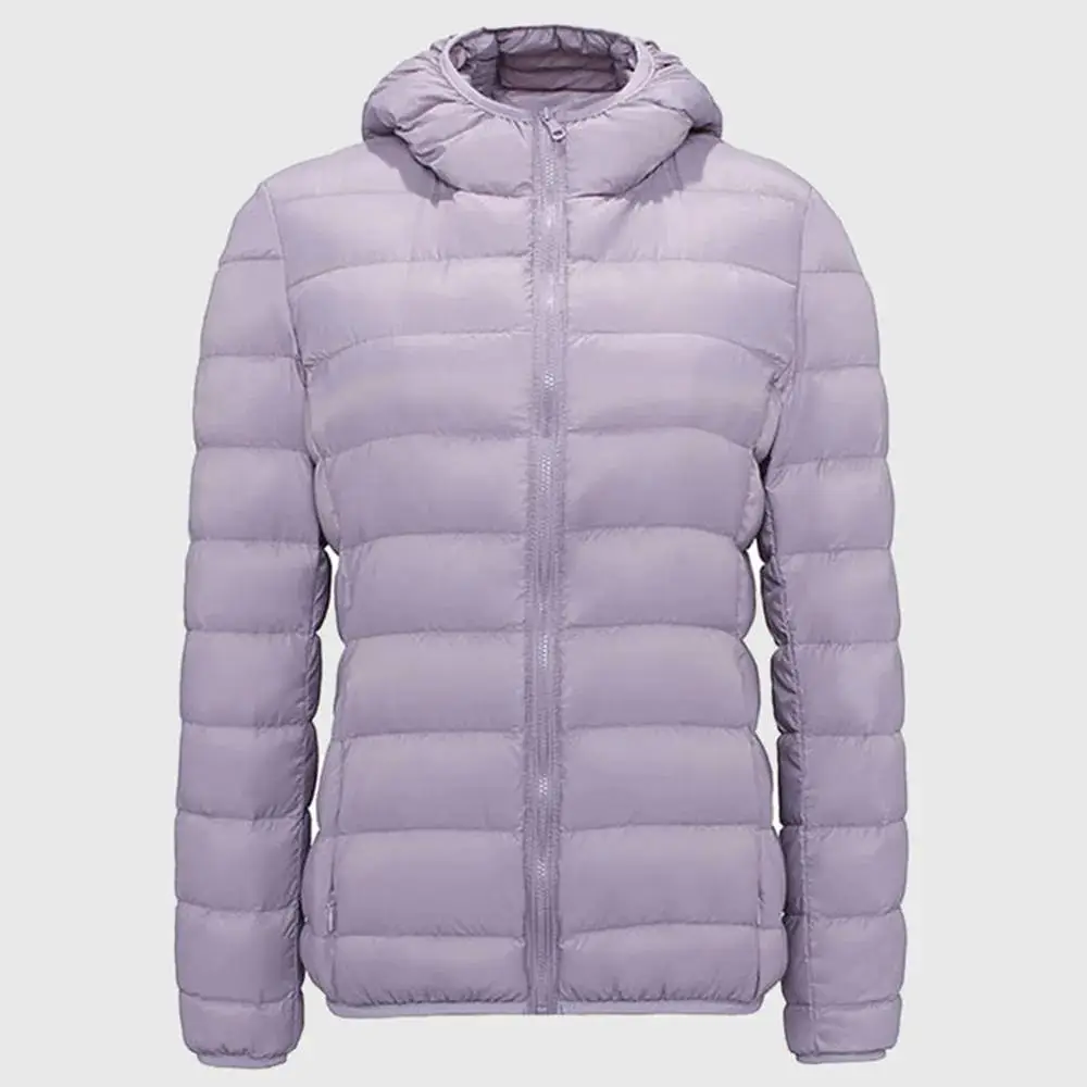 Oversized Down Packable Down Hooded Jacket