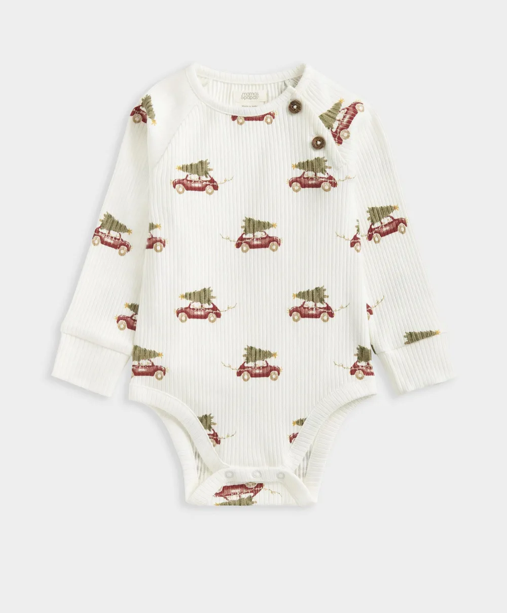 Christmas Car Bodysuit & Leggings