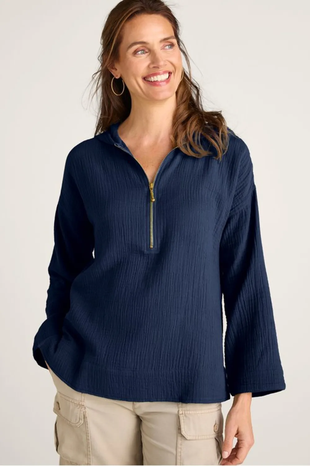 Kemia Gauze Hoodie