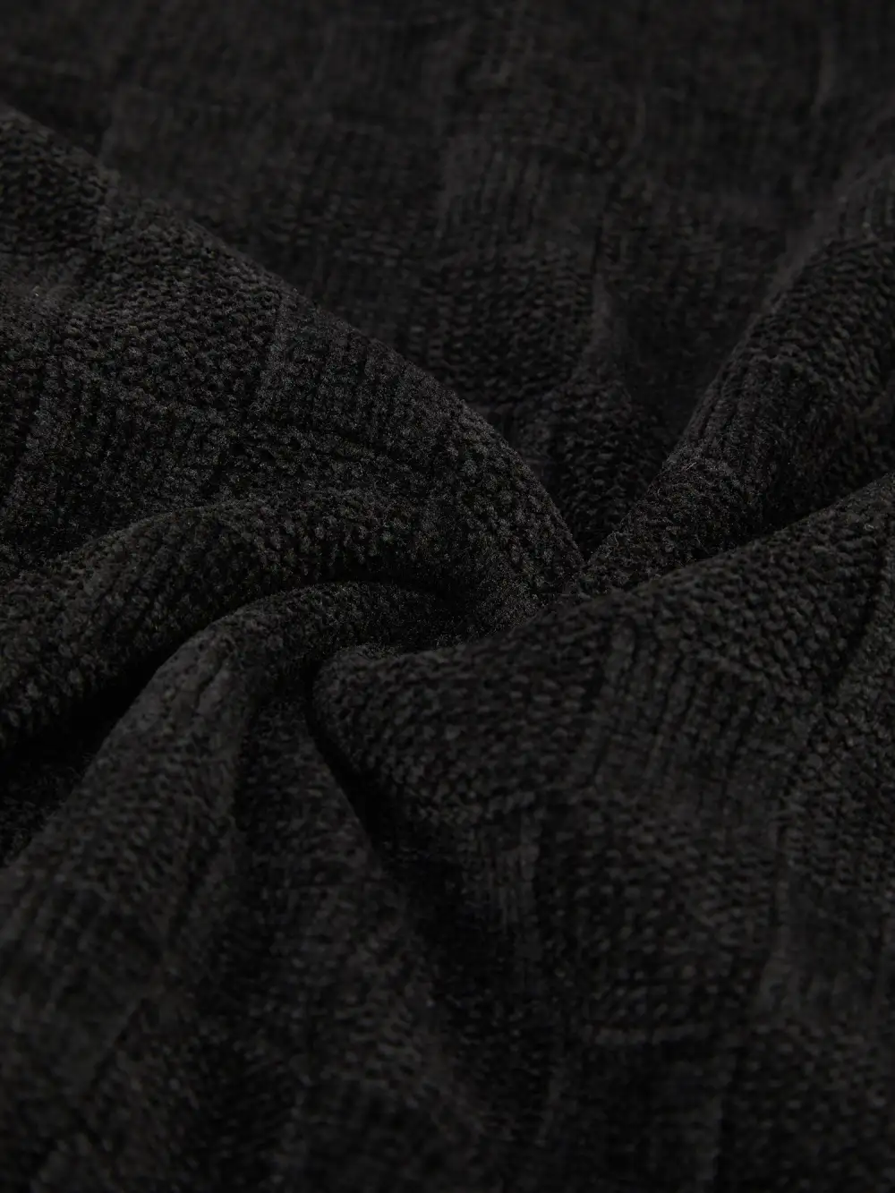 High Waist Straight Cotton Sweatpants -1284