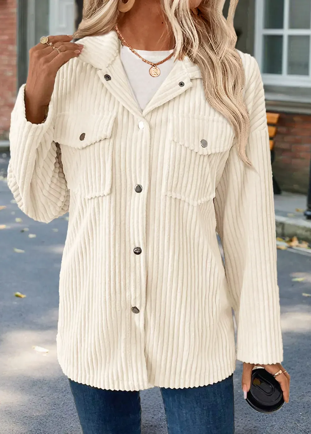 Beige Tummy Coverage Long Sleeve Shirt