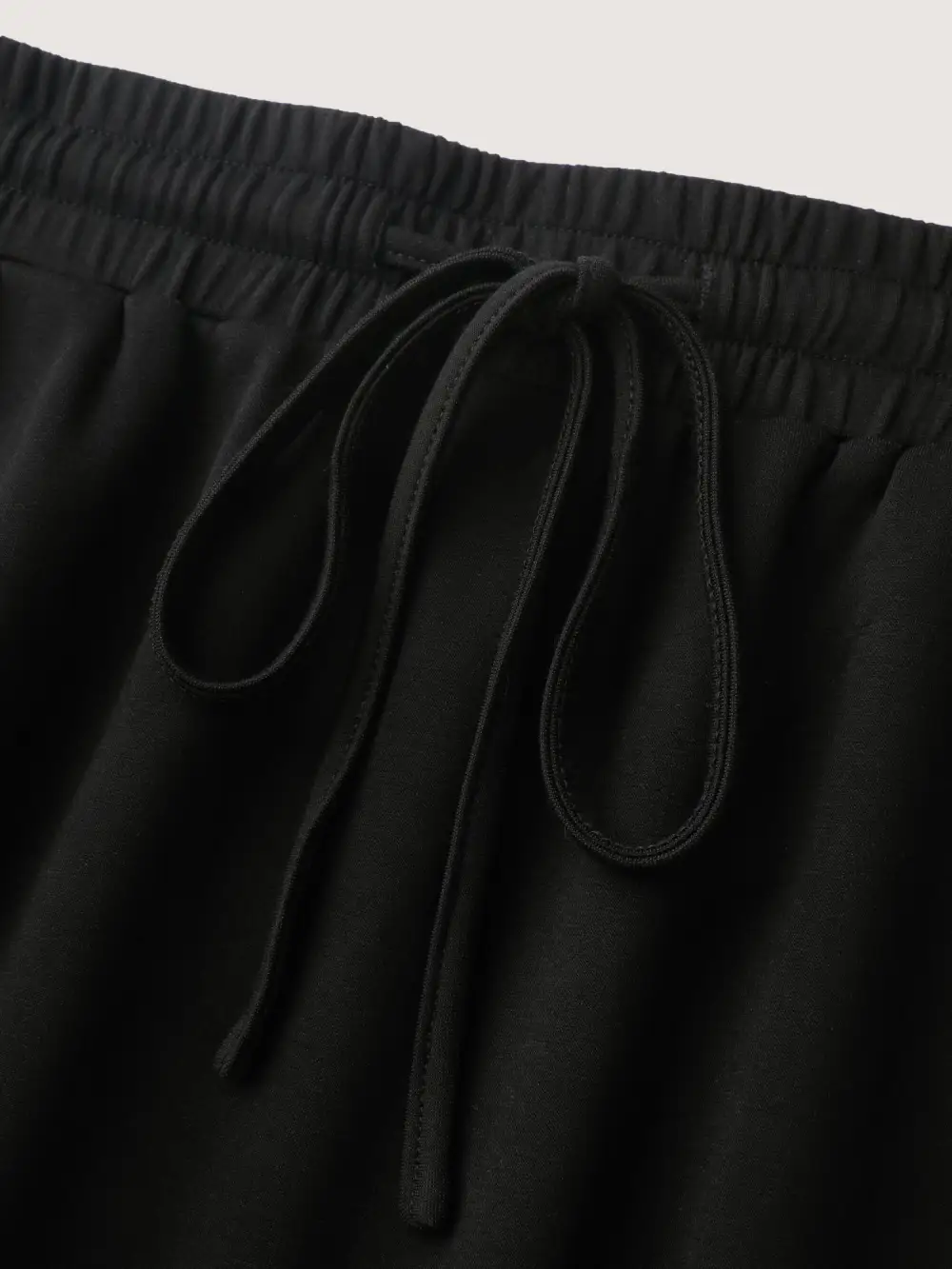 Drawstring Stretchy Fishtail Midi Skirt