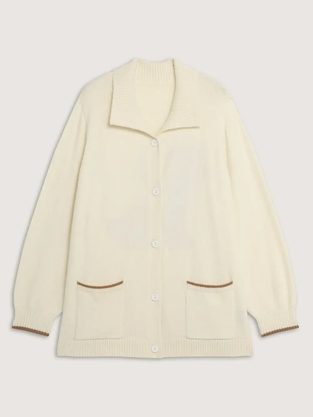 Puppy Love Pockets Button Knit Cardigan